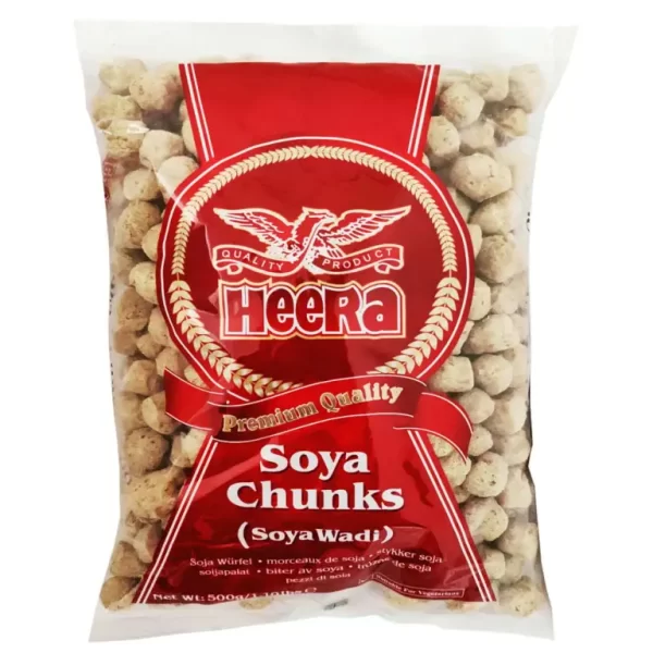 HEERA SOYA CHUNKS 500GM