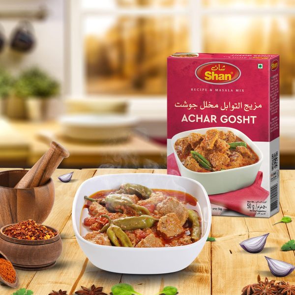 SHAN ACHAR GOSHT MASALA 50GM