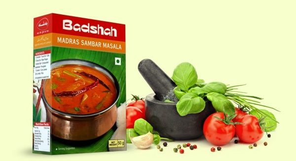 BADSHAH MADRAS SAMBAR MASALA 100GM