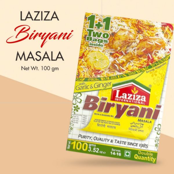 LAZIZA BIRYANI MASALA 100GM